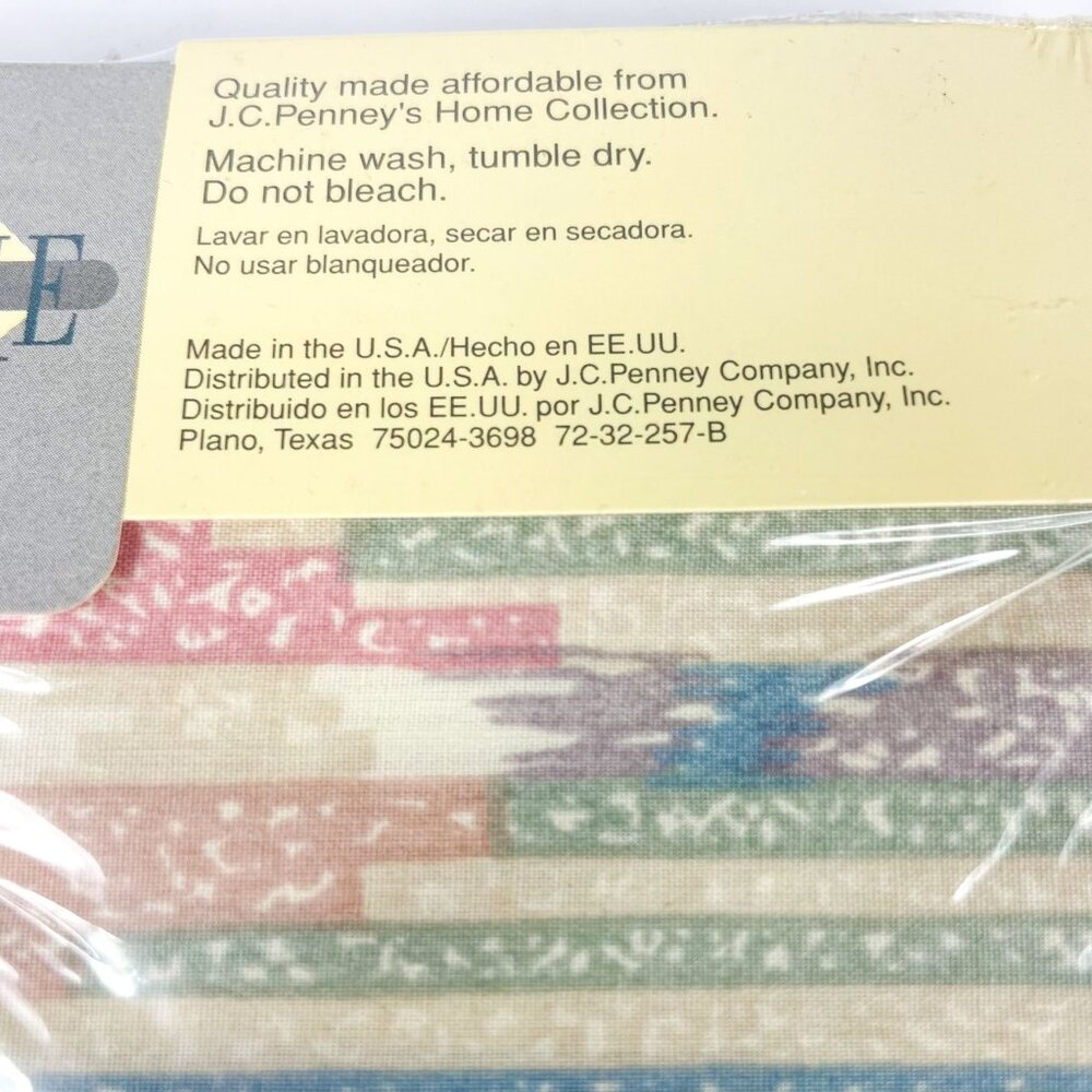 JCPenney SouthWest No-iron Percale Standard Pillowcases NOS - Picture 3 of 3